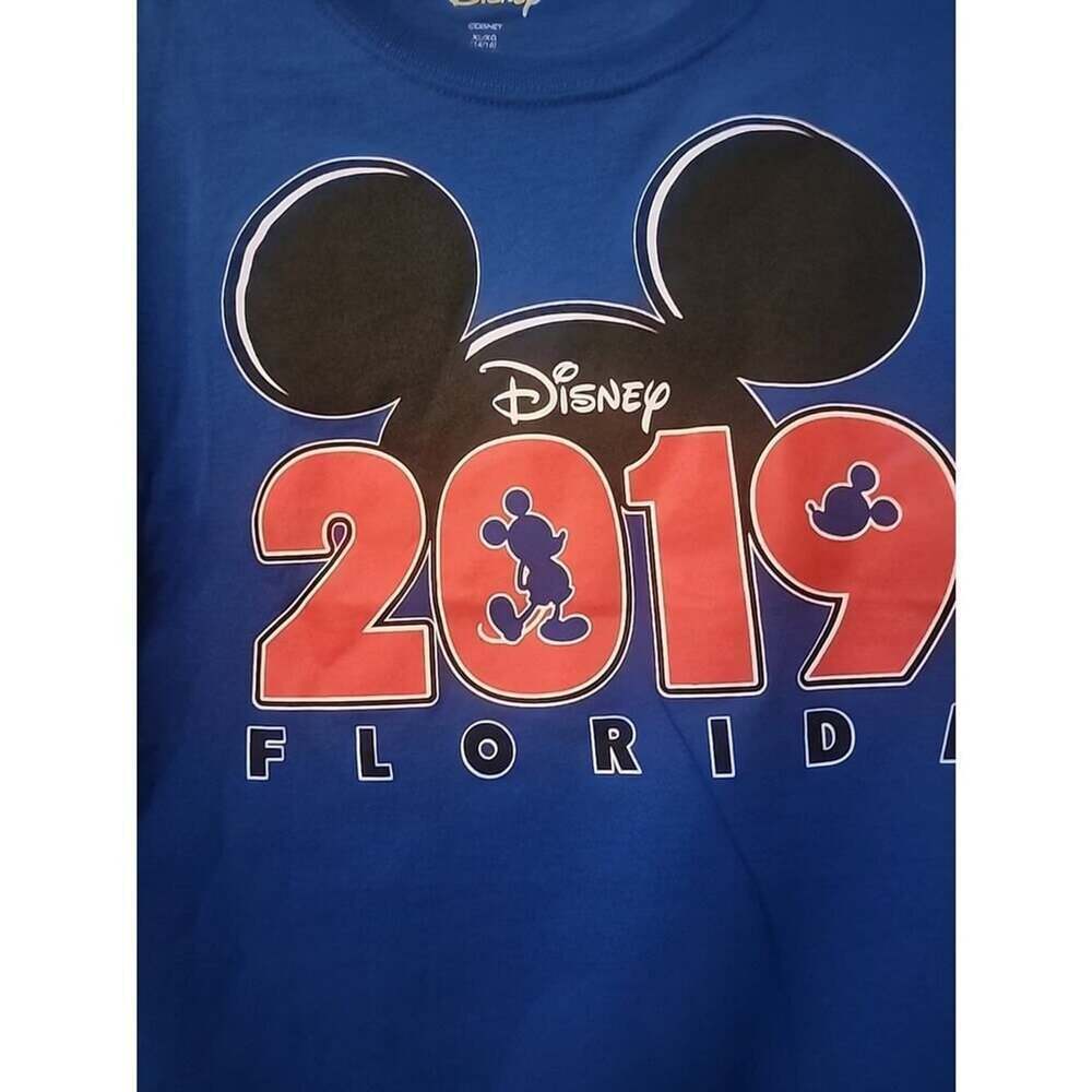 Disney 90 Years Of Mickey Mouse Original T-Shirt Cotton Xl A127 Nwt Excellent - Picture 2 of 4